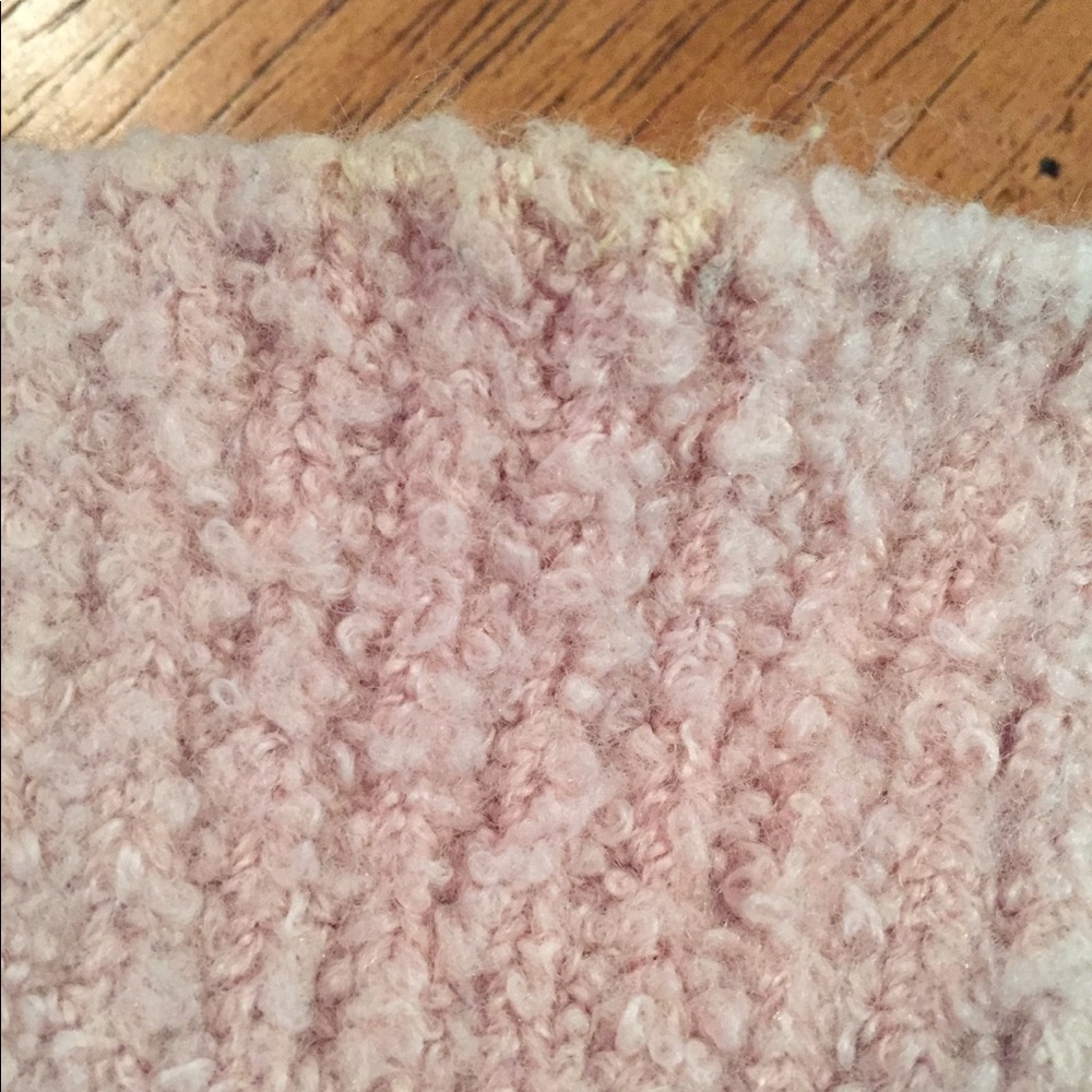 Soft Pink Moda International Ruffle Sweater - Picture 5 of 7